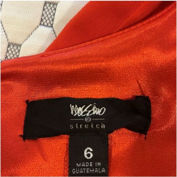 MOSSIMO | coral red sheath v neck dress 6 - Picture 4 of 6